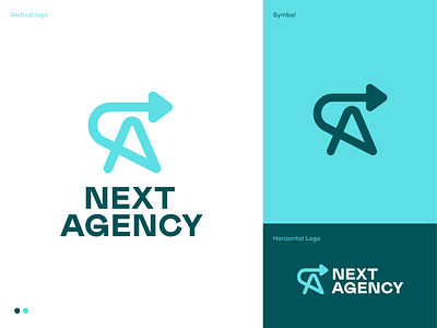 Next Agency Unused Logo Design agency arrow branding community future logo logodesign logodesigner mark next progress symbol