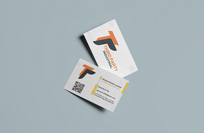Business Card Design – Third Party Industrial branding bussinescard graphic design logo