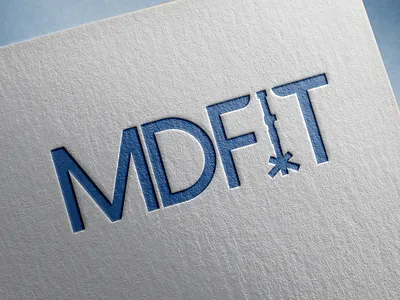 Logo Design – MDFIT graphic design logo