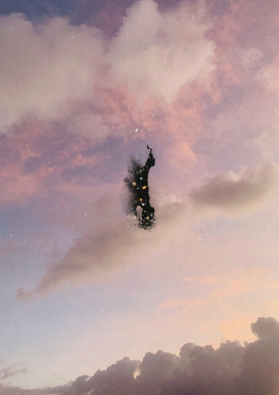escaping the darkness album cover book cover collage cover design design digital art graphic design illustration 그래픽디자인 꼴라주 꼴라쥬 콜라주 콜라쥬