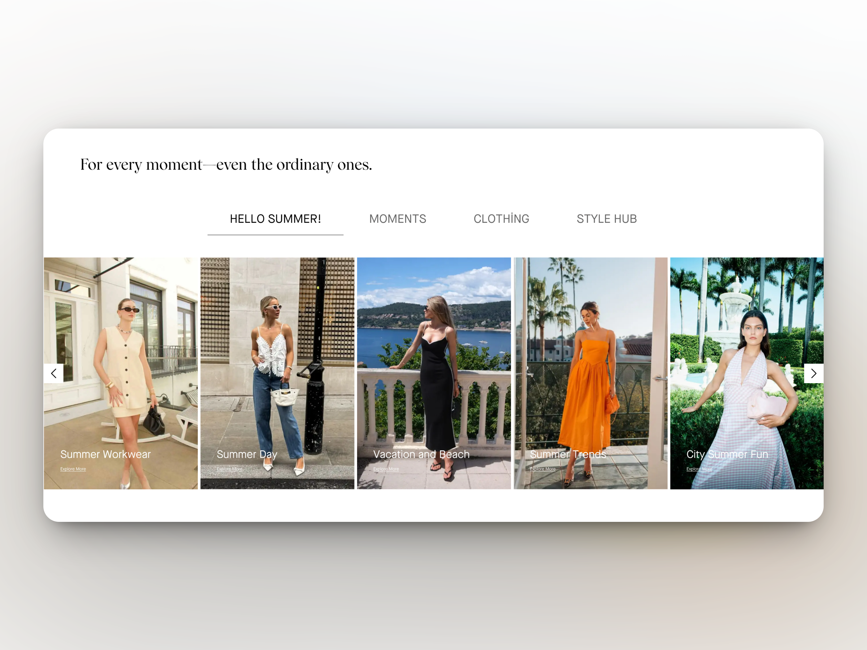 Fashion E-Commerce Website Design — Category & Listing Scree branding category design ecommercedesign graphic design illustration listing screen logo ui ux uxdesign vector