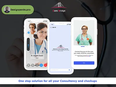 health app - Book your doctor android app best branding creative graphic design health ios logo design mobile mobile application ui ux