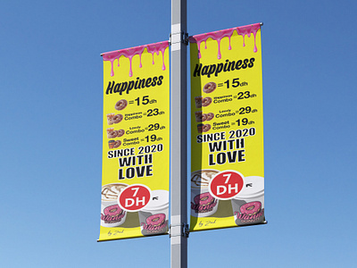 Wanni Donuts – Outdoor Banner Design