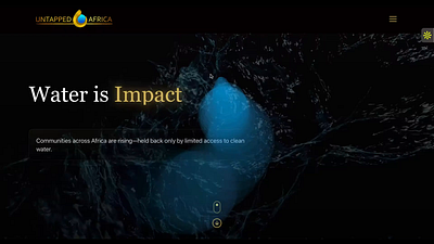 Water Infrastructure Solutions Website framer motion gsap interactive design next.js node.js react web design web dev