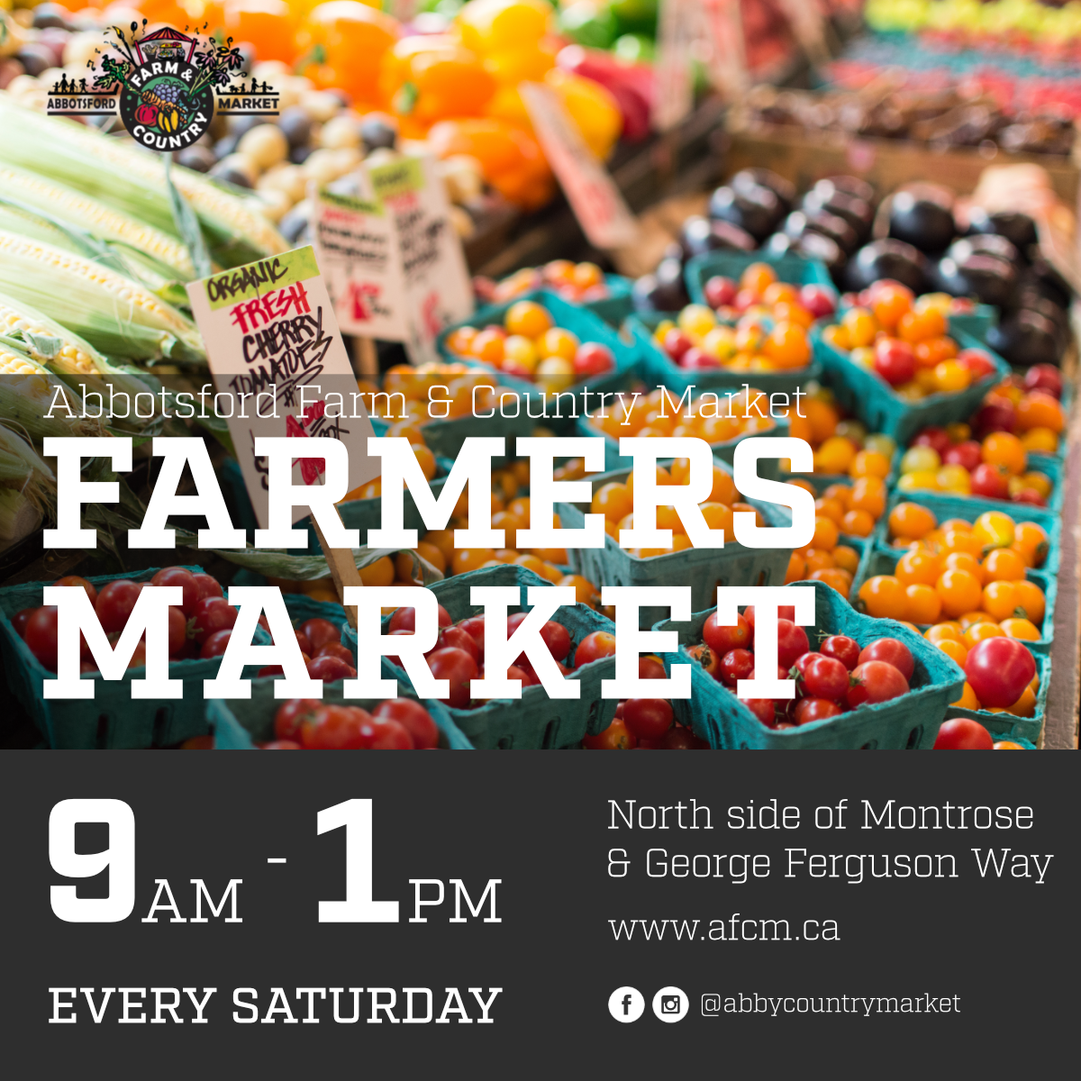 Farmers Market Ad by Lyndon on Dribbble