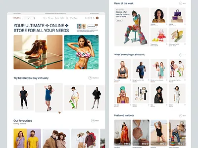 AI-Powered E-commerce Website – Personalized Shopping Experience aipowereddesign app design digitalcommerceui dribbble dribbbleshowcase ecommerce web design ecommerce website ecommercedesign ecommercewebsite figmadesign home page onlinestoredesign productpagedesign professional website recommended smartcommerce uiinspiration webdesign website design website landing page