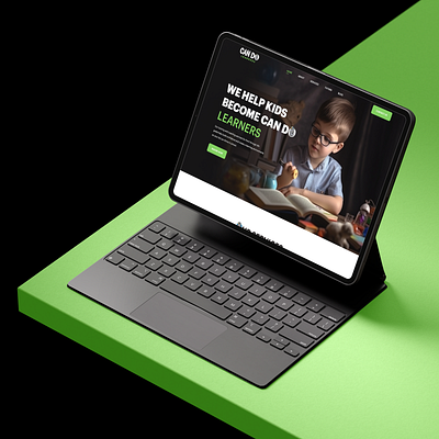 Kids Learner Website Design children class course design education home page kids landing page learn online school study teacher visual design web web design website