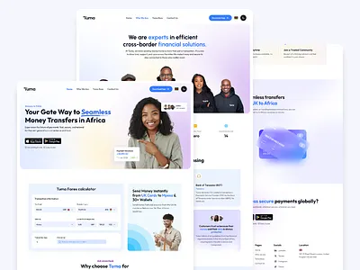 TUMA Fintech branding design ui uidesign ux web design website