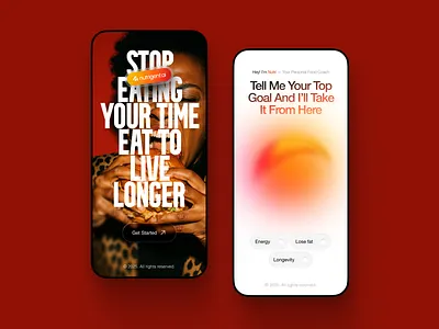 Nutrigent.ai – Your Personal Food Coach app appdesign designcommunity dietgoals energyboost foodapp foodgoals healthyeating healthylifestyle mobileapp mobiledesign mobileui nutritionapp personalfoodcoach productdesign shotoftheday uidesign uiinspiration uiux uxdesign