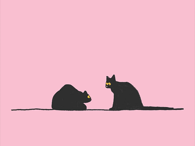 Vicious violence animated gif animatedgif animation cat cel animation character framebyframe gastaloop gato kitty neko procreate