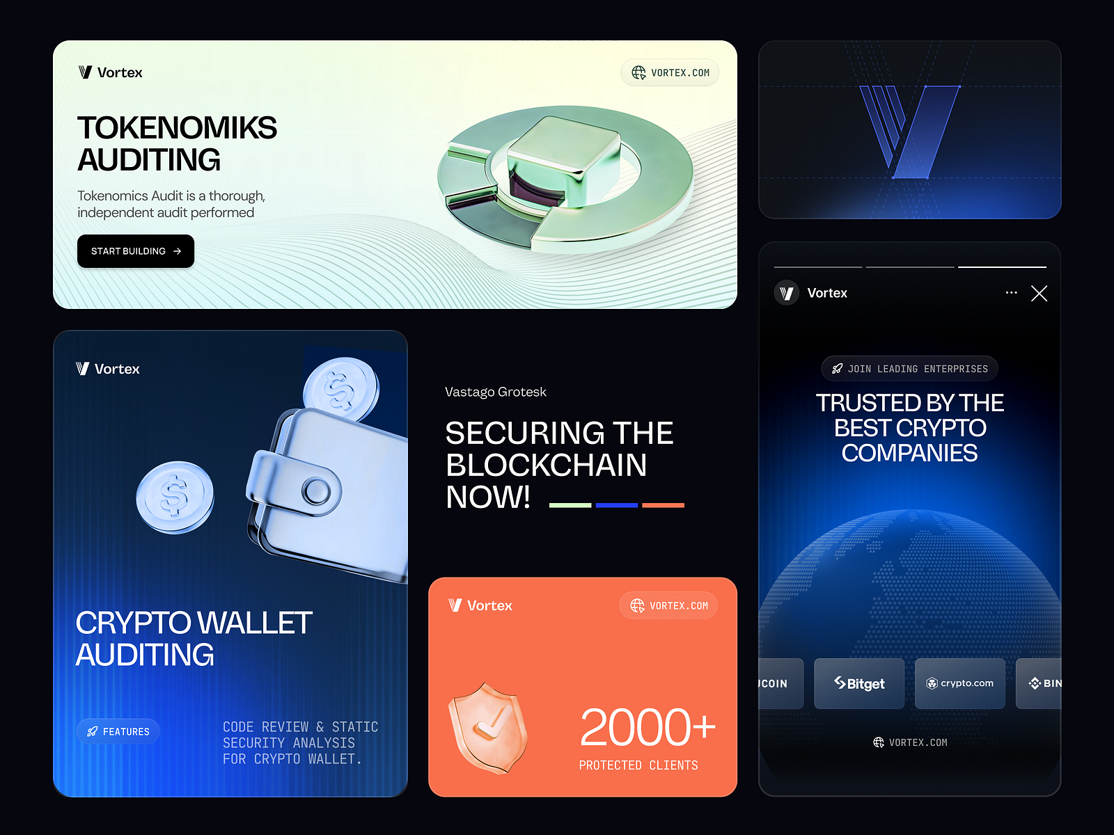 Branding, Logo for Blockchain Security & Auditing by Arounda Branding for  Arounda on Dribbble