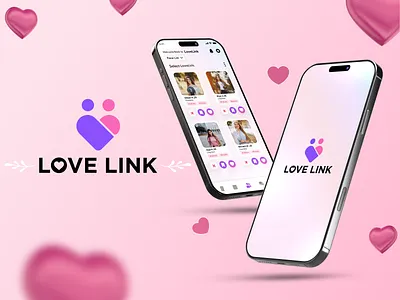 Love Link — The Smart Way to Find Your Perfect Match app case study app design case study clean ui connection app dating dating app figma design friends ios link lovelink mobile app modern app social media app trending ui ux ux process