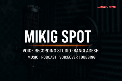 Premium Voice Recording & Cover Studio branding cover design design graphic design professionalvoiceover studio cover design studiovoicework voiceartistlife voicecoverstudio