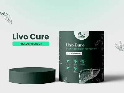 Livo Cure Packaging packaging packaging design