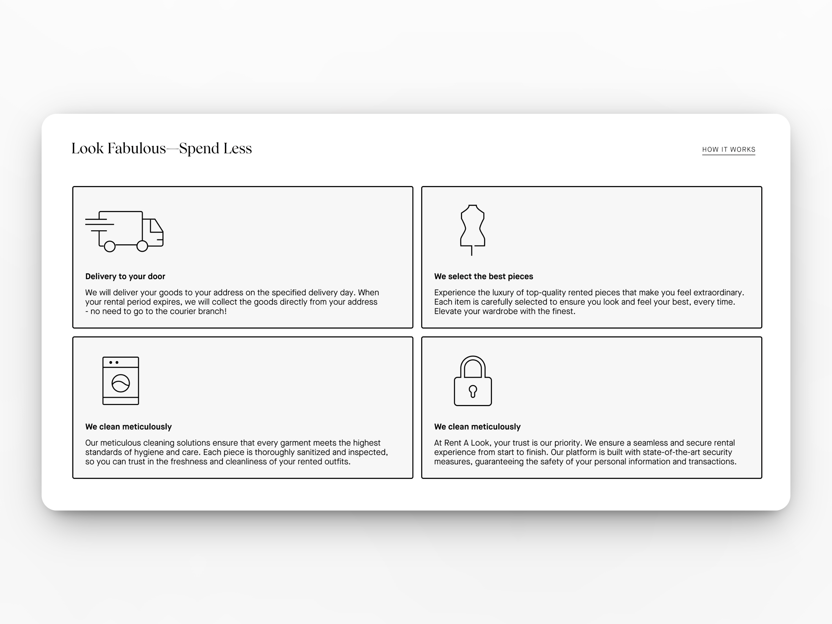 Fashion E-Commerce Website Design — How It Works branding design ecommercedesign graphic design illustration logo ui ux uxdesign vector