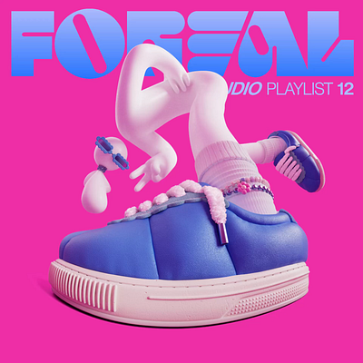 Cover 03 3d animation branding cgi character design foreal illustration logo