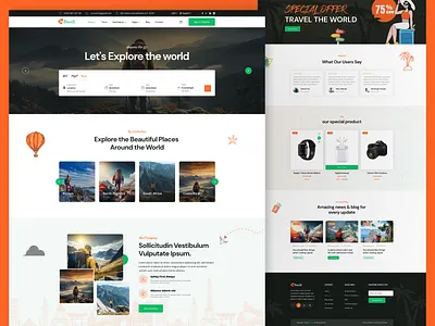 Travello-travel website landing page digitaltravelagency hotelbookingtemplate landing page modernwebdesign onlinebookingsystem responsivewebdesign tour booking page tour booking website tourbookingtemplate tourismwebsitedesign touroperatorwebsite travel landing page travel website design travelagencywebsite travelbusinesswebsite travelstartup uiuxdesign