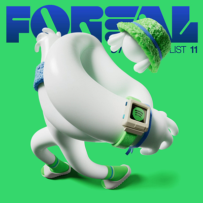Cover 02 3d animation branding cgi character design foreal illustration logo