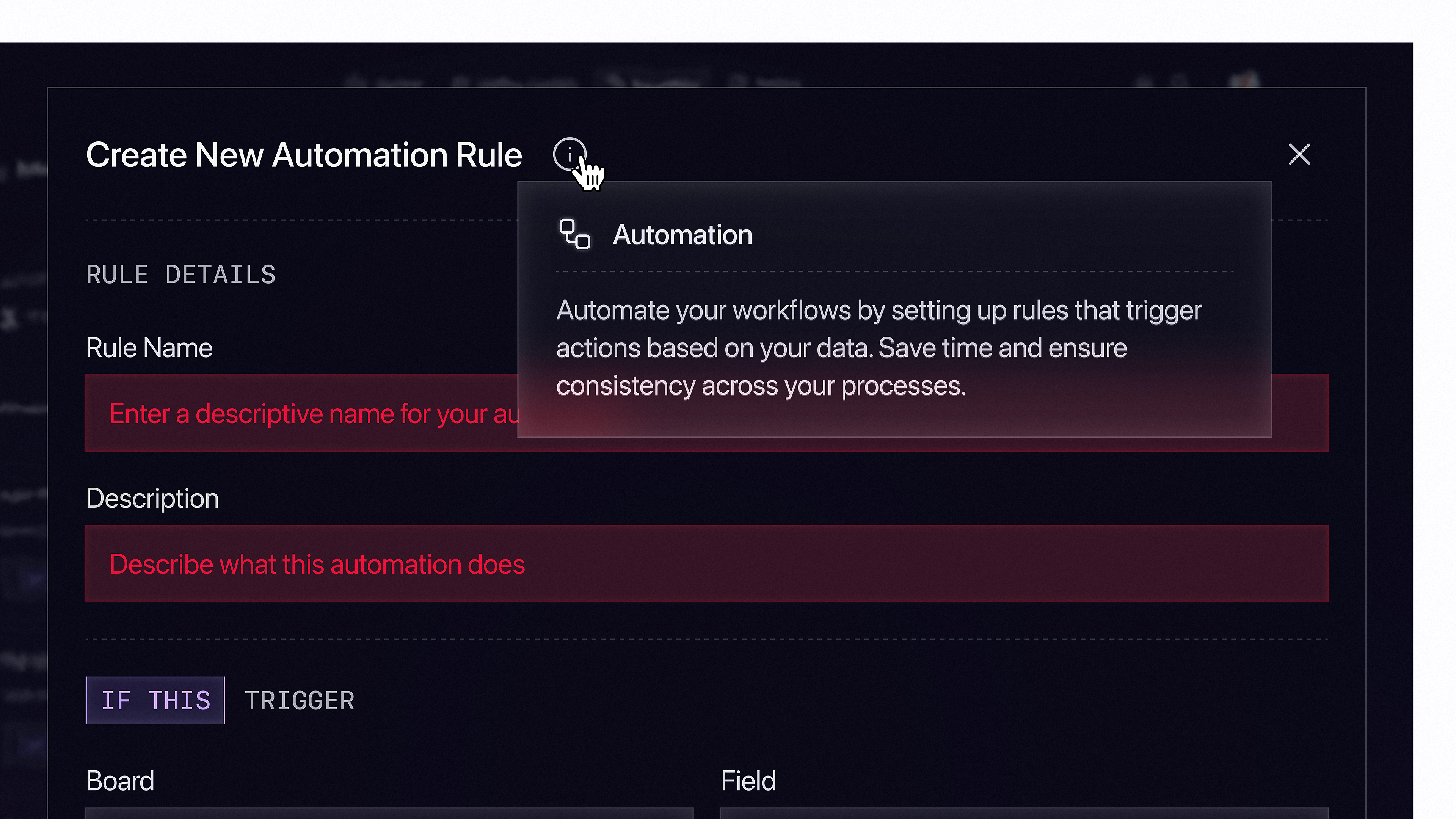 tip 💡 dark mode dark ui dashboard dashboard ui product design saas tooltip ui