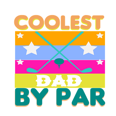 COOLEST DAD BY PAR - DAD T SHIRT DESIGN number one dad shirt