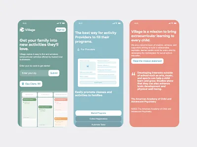 Mobile Responsive Layout for Marketing Website animation branding colorful design edtech education logo mobile startup ui