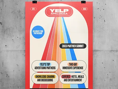 Yelpapalooza branding design graphic design identity illustration logo print