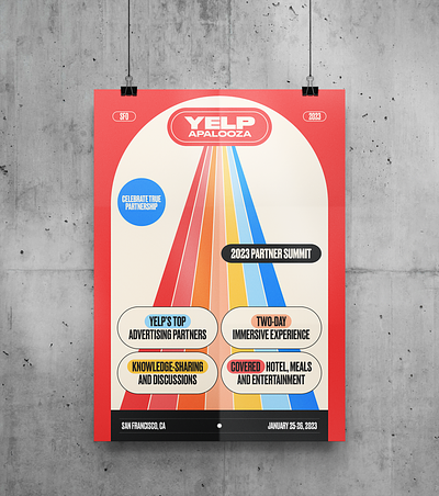 Yelpapalooza branding design graphic design identity illustration logo print