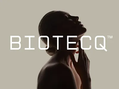 Biotecq Logo Wordmark beauty biotech bold brand design brand identity brand identity design brand visual identity branding cosmetics futuristic logo logo design logotype minimal modern tech visual identity wordmark