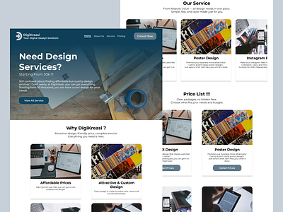 DigiKreasi Website course figma services ui ux