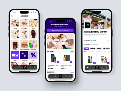 Duffle app categories category page design e commerce ecommerce figma filtering ios app iphone mobile app mobile commerce online shopping online store order product page quick commerce ui ux web store
