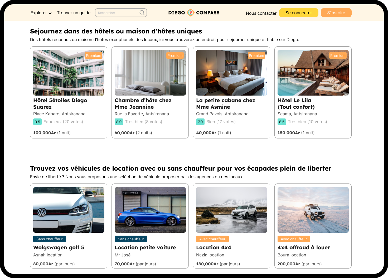 Example of Création Site Web Sur Mesure