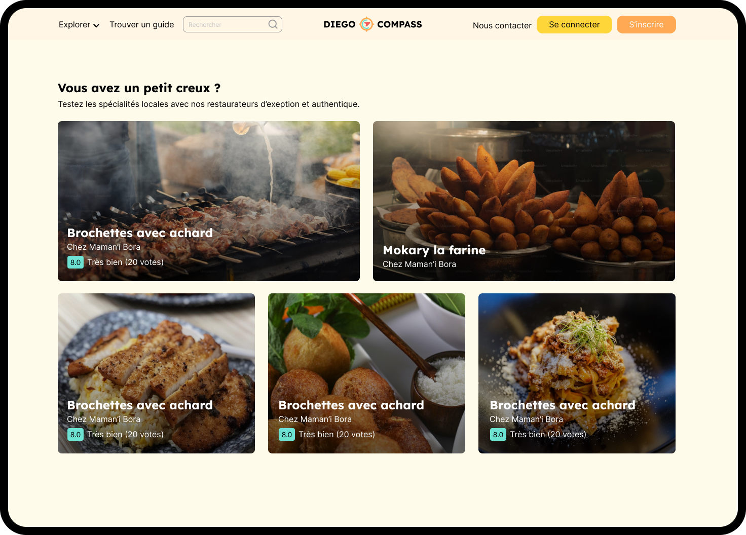 Example of Création Site Web Sur Mesure