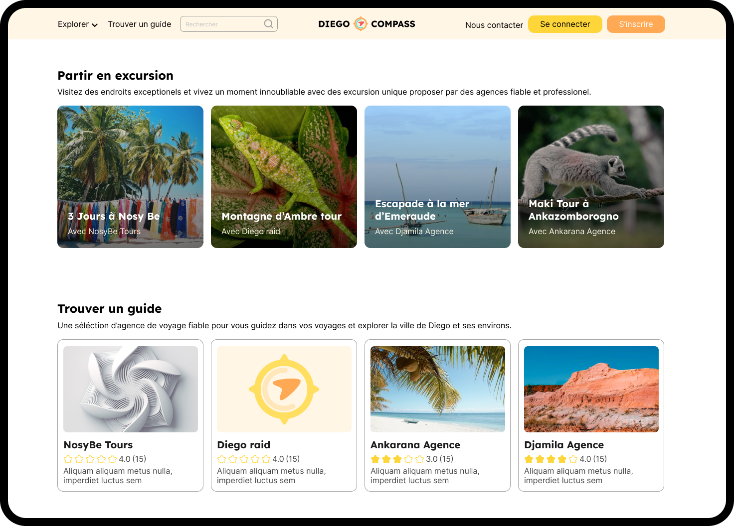 Example of Création Site Web Sur Mesure
