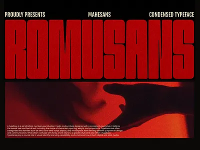 Romusans Typeface branding branding font condensed condensed font design duo font extra condensed font free font headline headline font italic logo logo font magazine font sans serif sans serif font thumbnail type design typeface