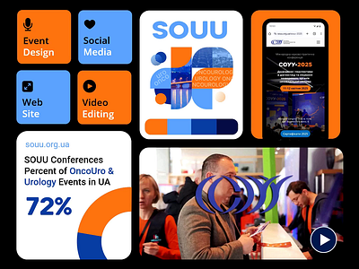 Event Design SMM Website Videos SOUU Conference conference event design graphic design social media web design