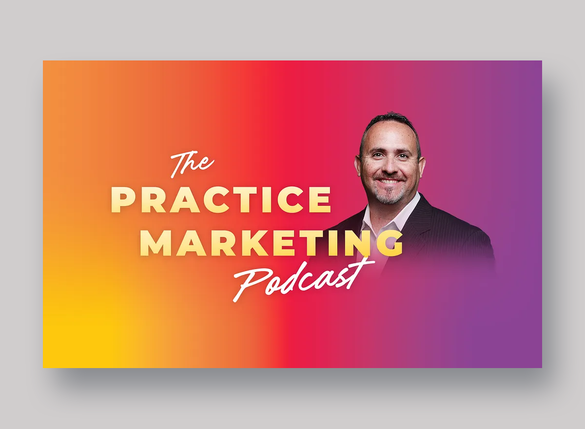 Practice Marketing Podcast Rebrand brand identity brand strategy branding design digital art graphic design logo marketing medical marketing podcast podcast artwork