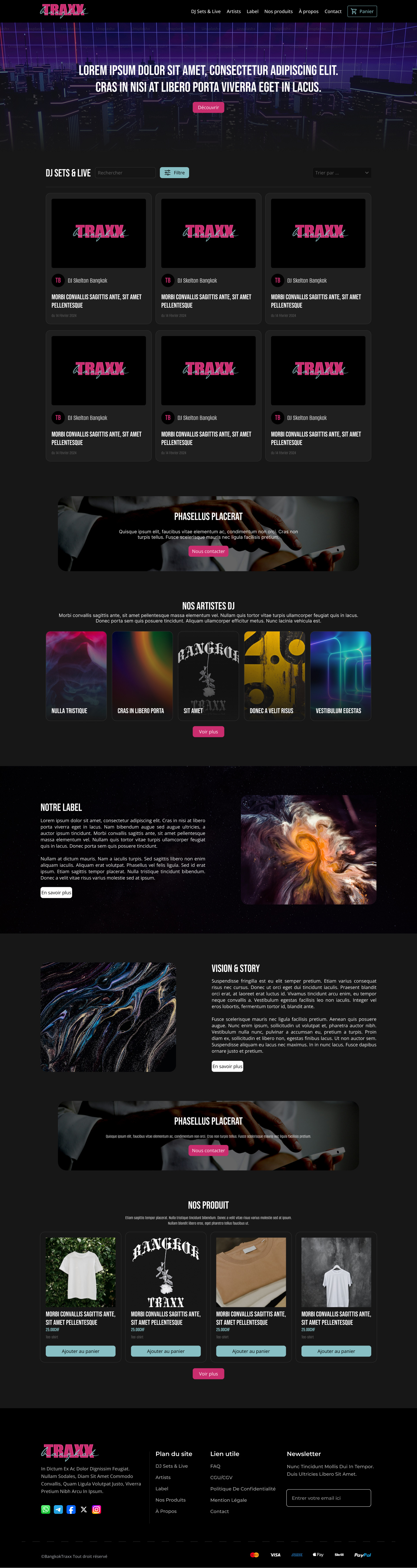 Maquette bangkoketraxx design graphic design ui ux web website