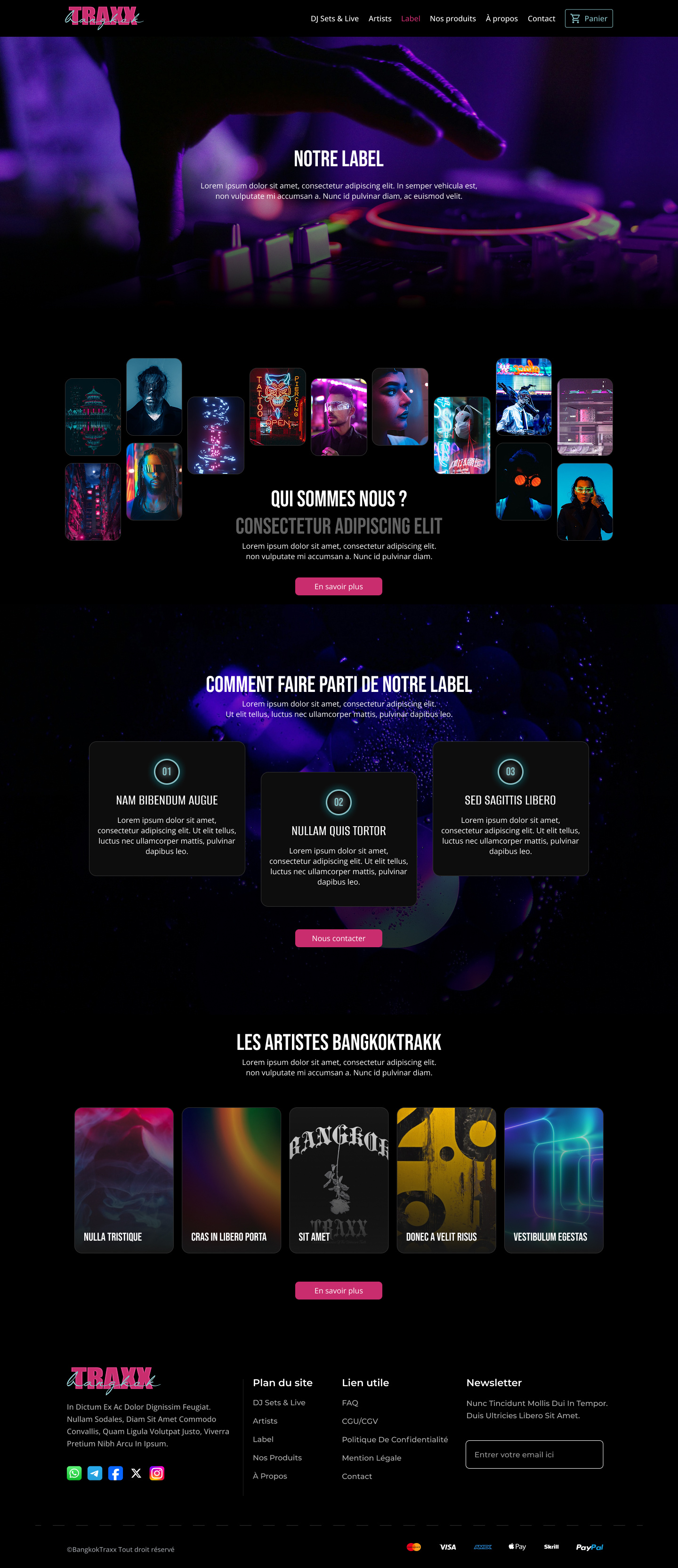 Example of Creation Of Web Templates