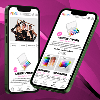 UI/UX Concept – Mobile App for James Charles! app design beauty branding cosmetics landing page makeup ui ui designer uiux design uiux designer uiuxdesign user experience user interface ux designer web design تصميم تطبيق مصمم مواقع مصمم ويب مطور ويب منصة سلة