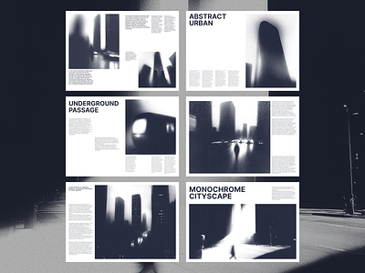 Architectural poetry (Part II) architecture editorial editorial poster graphic design layout poster typography