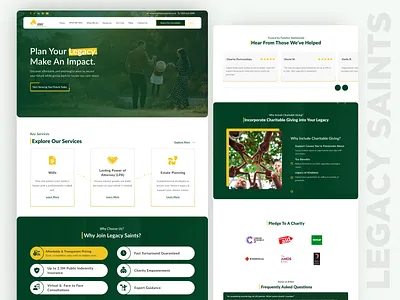 Website Design and Development - Legacy Saints 🌿 clean creative designinspiration designwithpurpose digitalexperience figma figmadesign interfacedesign legalservicesdesign ui uiuxdesign web design webdevelopment website design website ui website ux websitelaunch wordpress design wordpress development