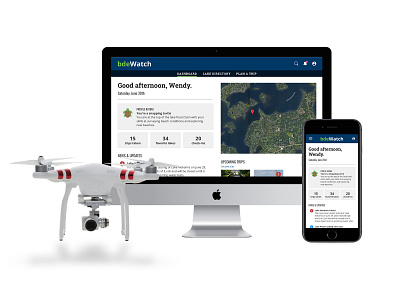 IoT Lake Watch App