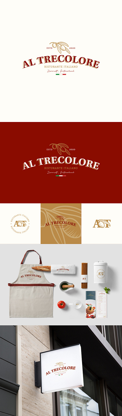 Elegant, Authentic & Timeless Branding for an Italian Restaurant authenticbranding brandidentity branding food graphic design italianrestaurantbranding logo logodesign restaurantdesign restaurantlogo