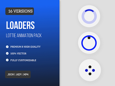 Loaders Lottie Animation Pack animation app loading animation design flat loader illustration illustration animation loader site loaders loading design loading ui animation lottie animation minimal loading animation morphing loader motion graphics ui ux website loader