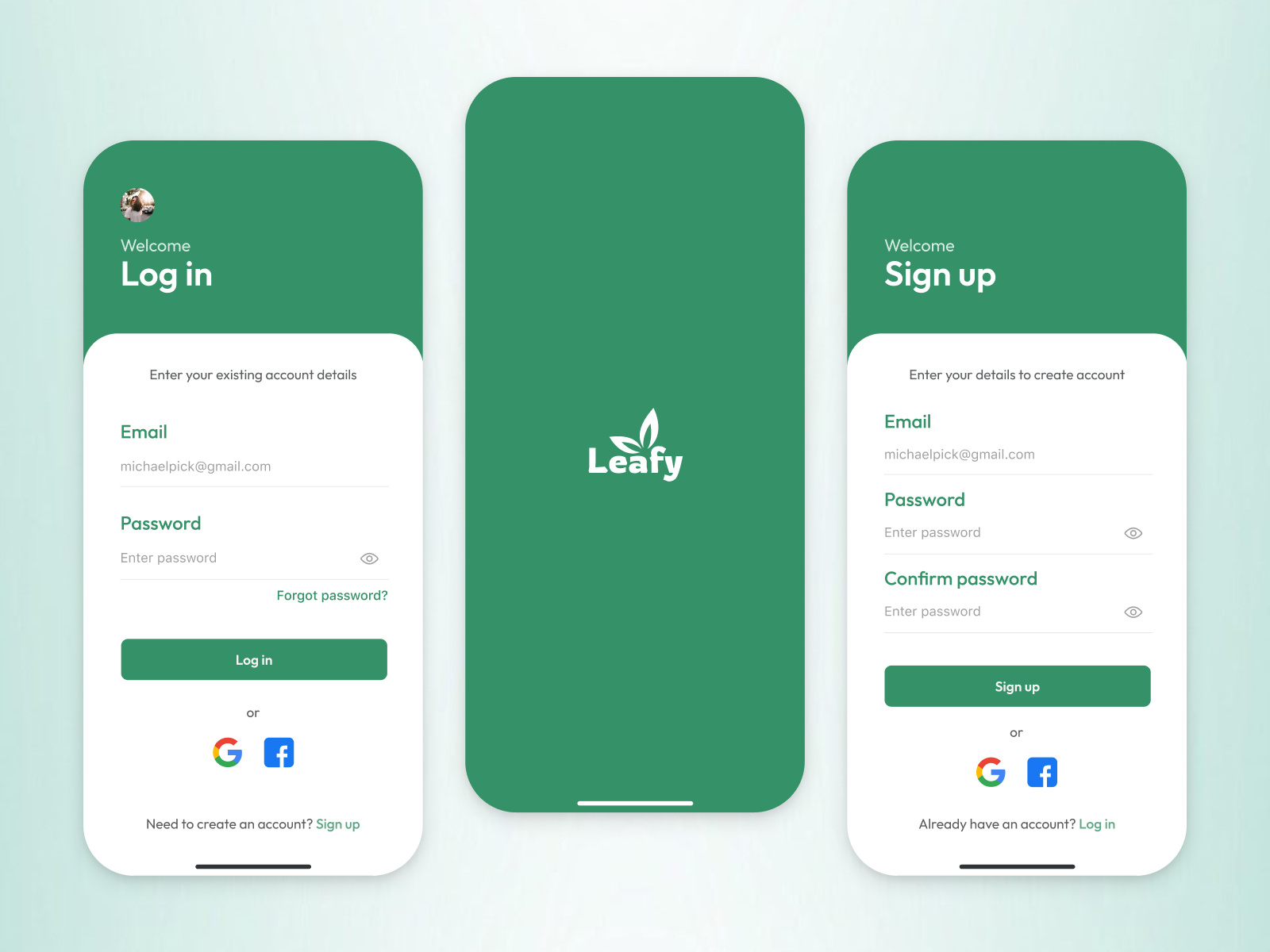 Mobile Onboarding screens - UI Design app app design design ecommerce interface log in mobile mobile app mobile design mobile interface onboarding screen onboarding screens product design sign up splash screen ui ui design uiux ux ux design