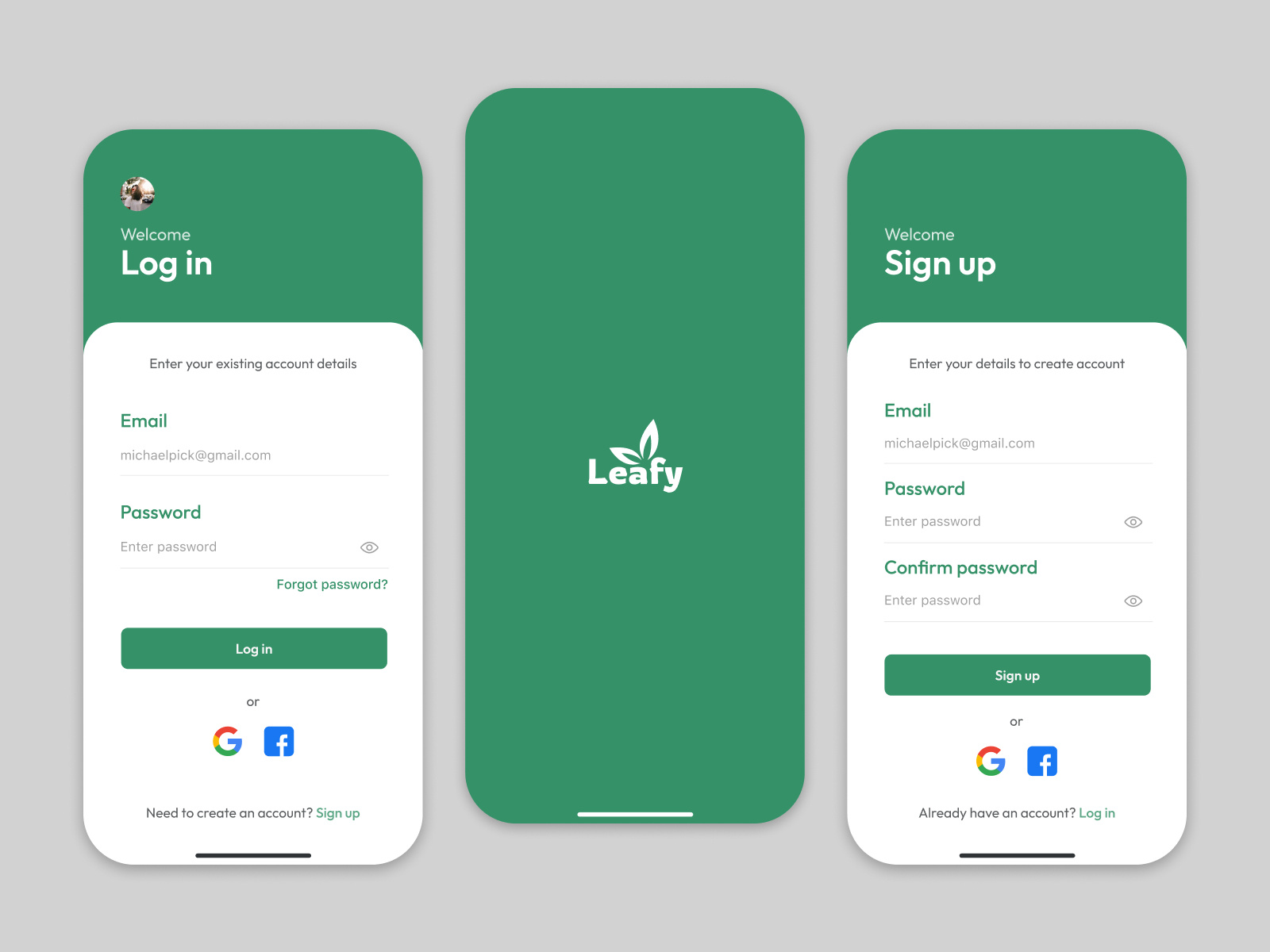 Mobile Onboarding screens - UI Design app app design design ecommerce interface log in logo mobile mobile app mobile design mobile interface onboarding screen onboarding screens product design sign up splash screen ui ui design ux ux design