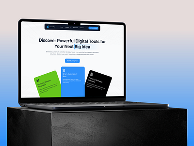 LaunchPilot - SaaS Launch Platform Hero clean design clean headline section cta driven layout design high converting hero landing page launch landing page minimal saas layout product marketing hero startup web design ui ui design web design website design