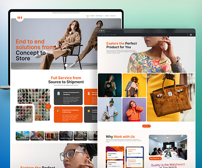 Website Templete awesome brand branding creative design fashion homepage inspirational landingpage marketing ui ui design user interface ux website