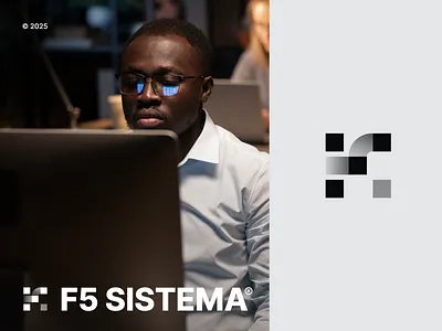 Logo Design — F5 Sistema brand branding crm logo dots logo logotype minimal minimalist saas saas brand saas logo simple