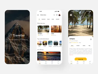 Travel app screens appdesign figma homescreen mobileappdesign travel ui uiscreens uiux